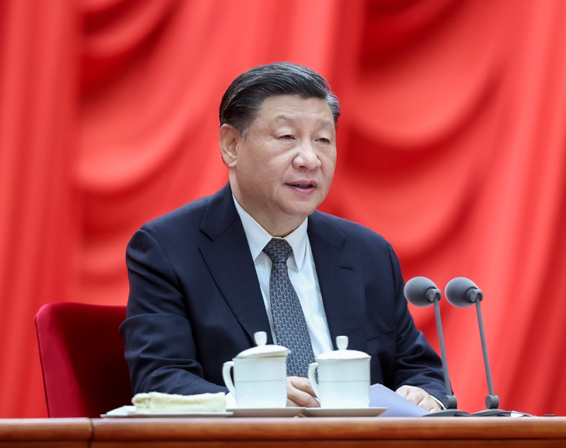 4月3日，學習貫徹習近平新時代中國特色社會主義思想主題教育工作會議在北京召開。中共中央總書記、國家主席、中央軍委主席習近平出席會議并發(fā)表重要講話。